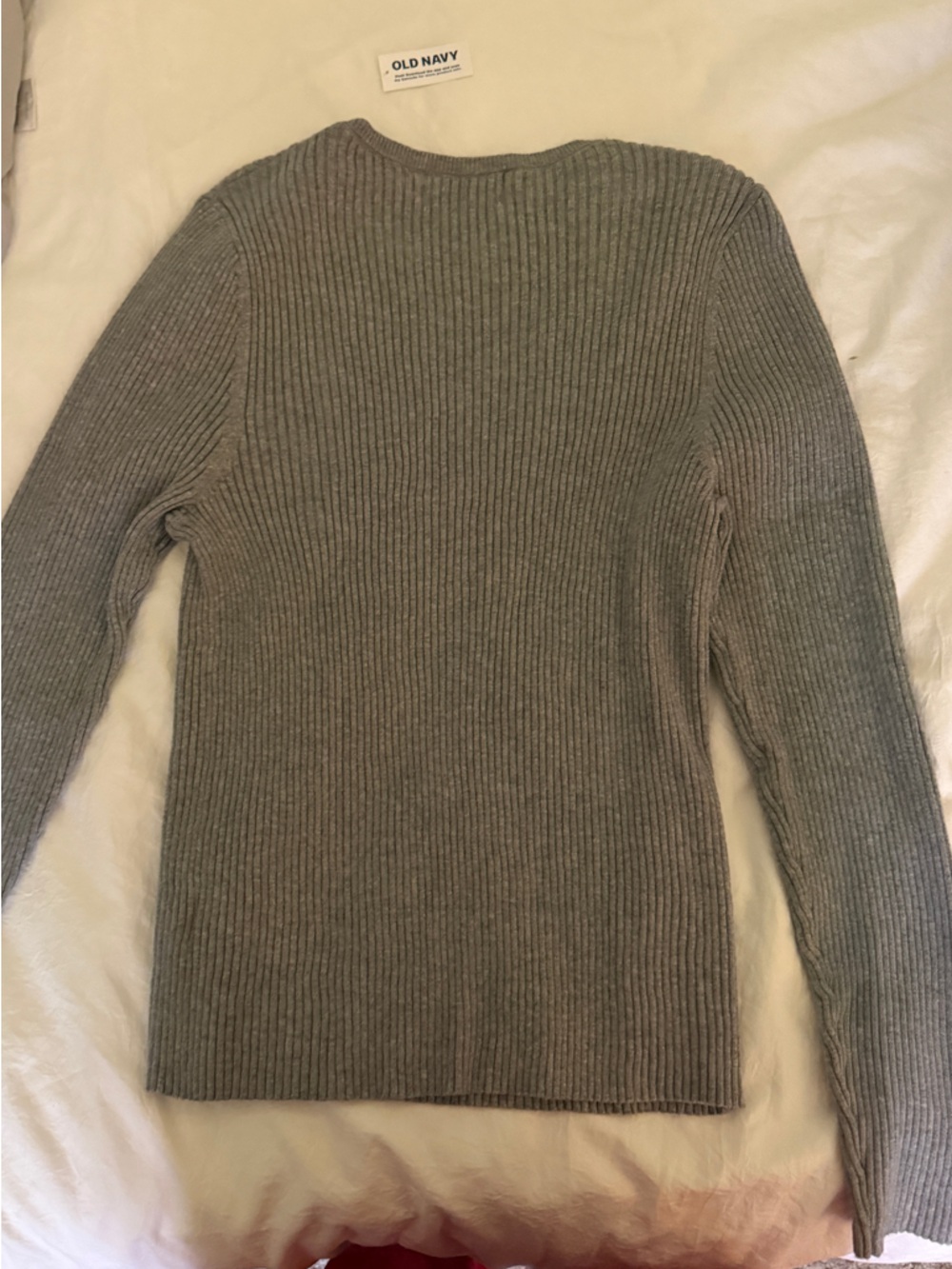 Old Navy Ribbed Turtleneck Sweater - Gray